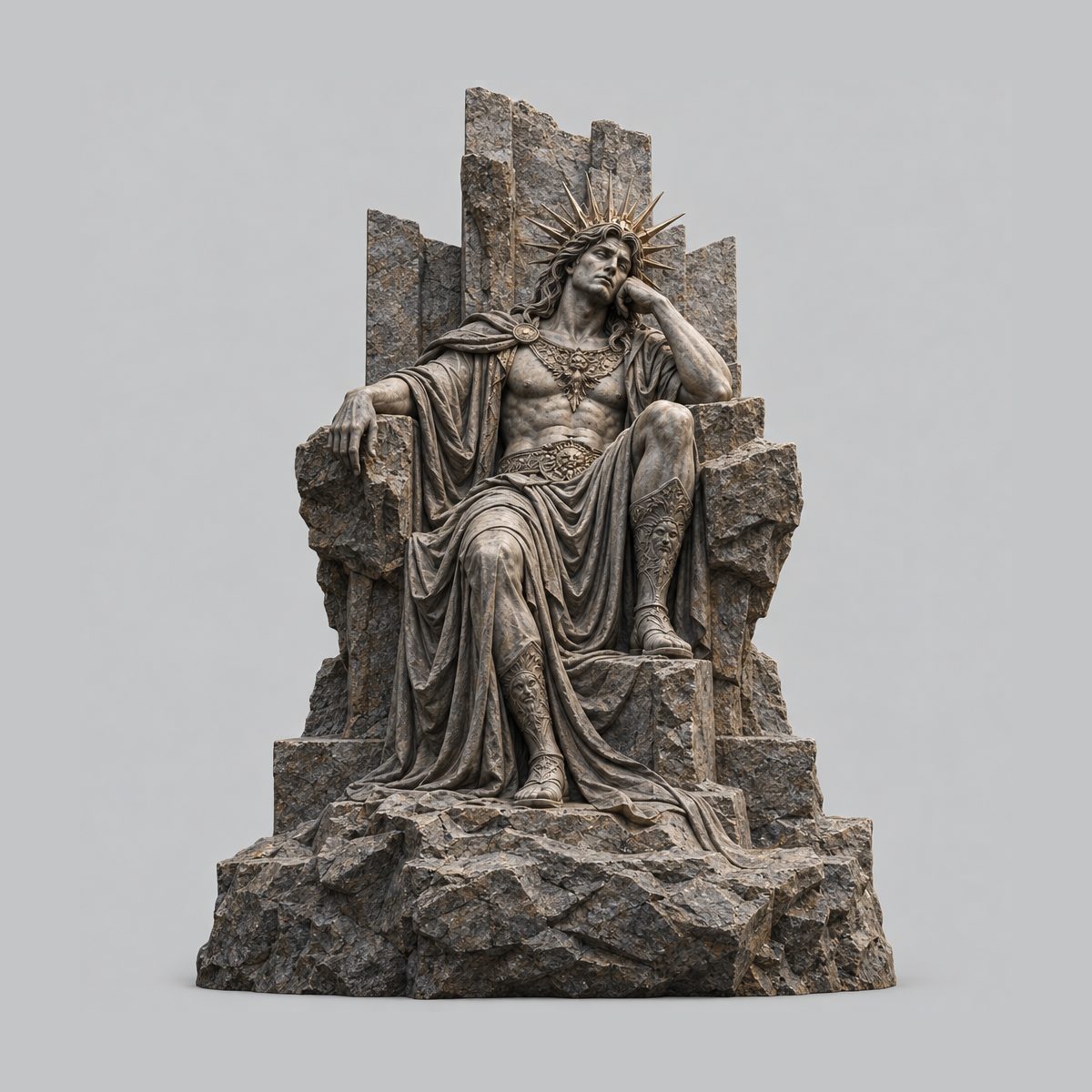 The throne